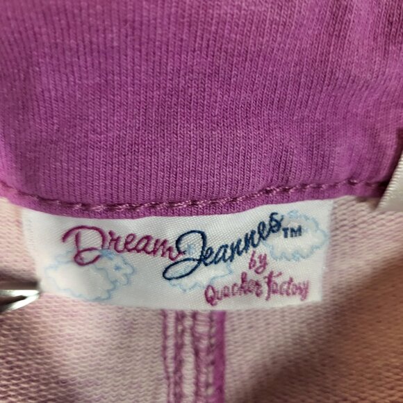 Dream Jeannes by Quacker Factory Women's Stretch Jeans Size 14 Magenta - Picture 10 of 12